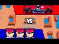 Triple Fang Brawler in Boss Fight !!! Brawl Stars Boss Fight