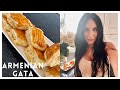 Gata~Nazook- Making a traditional Armenian pastry with a butter crumble filling