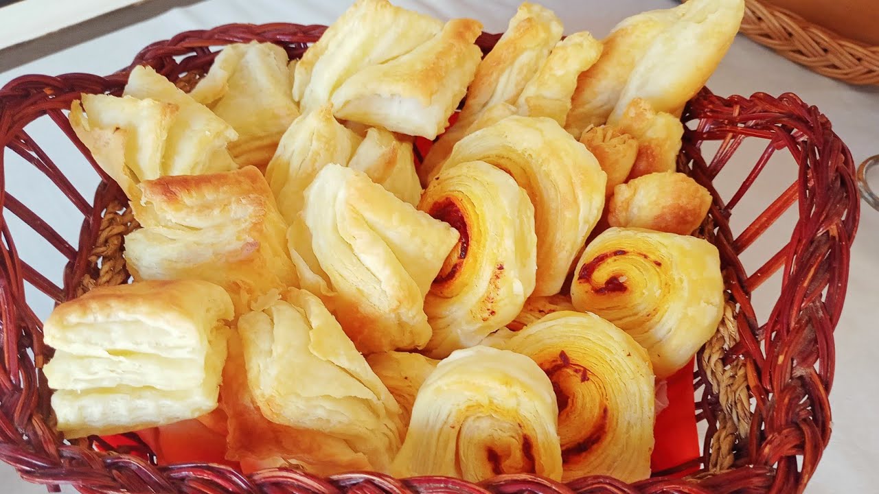 Napravite,zamrznite -na dan slave,rođendana samo ispecite-LISNATO DOMAĆE PECIVO🥐!