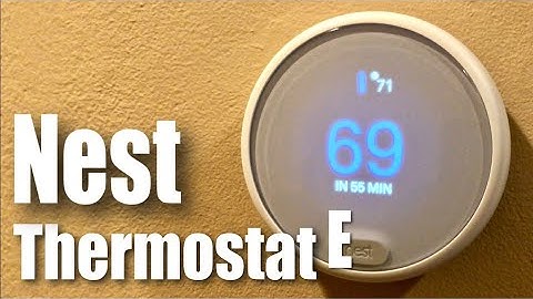 Nest Thermostat E Smart Thermostat Full Review