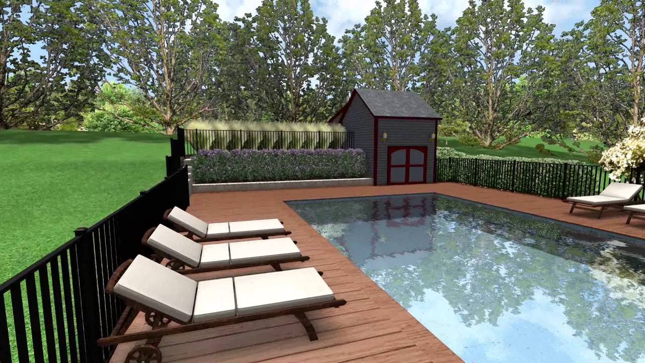 Wood Pool Deck YouTube