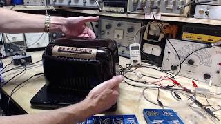 Bendix 526A 5-Tube Radio Video #13 - Front End Finale