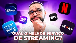 Qual o MELHOR serviço de streaming? Netflix, Disney+, Prime Video, HBO Max, Apple TV+ ou Globoplay?