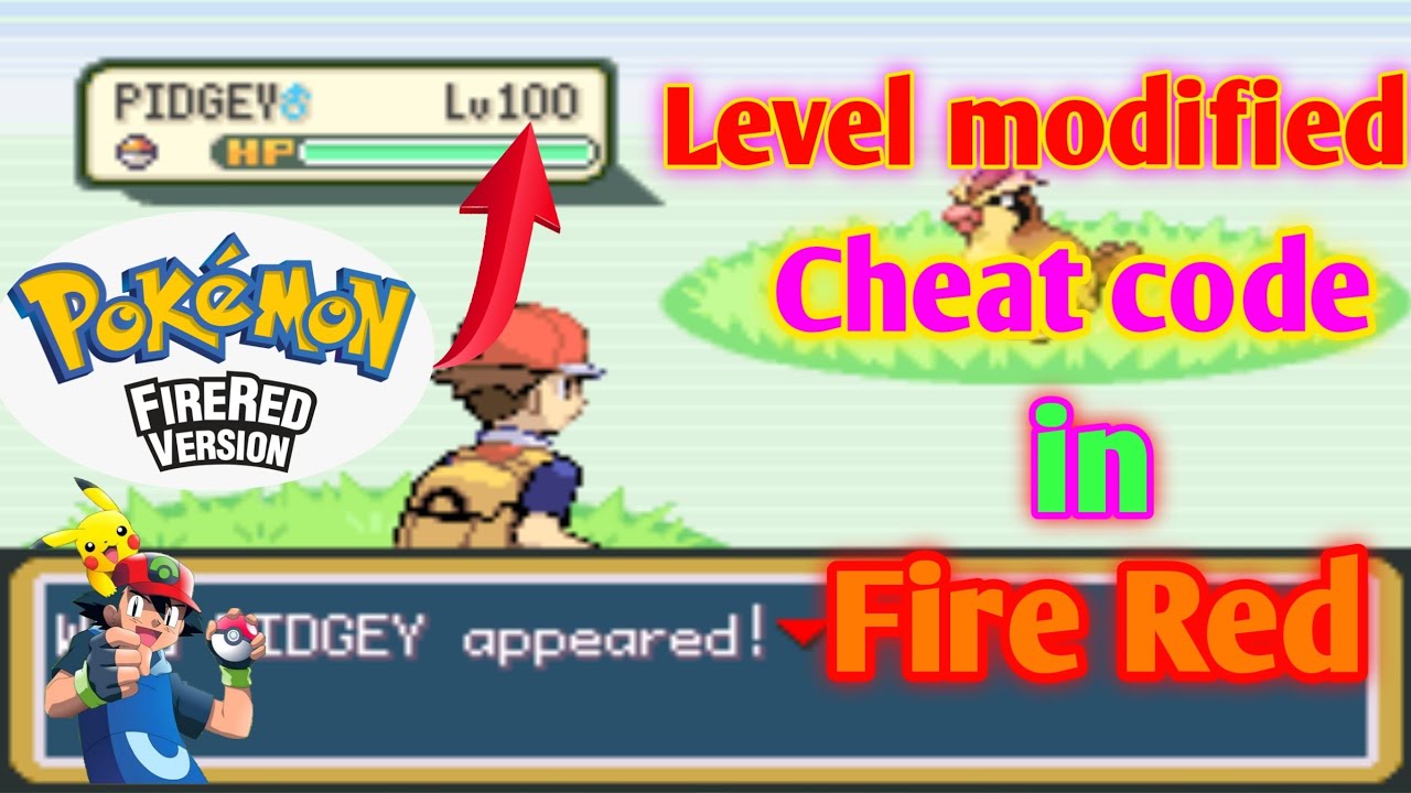 Pokemon Fire Red Wild Pokemon Modifier Cheat 