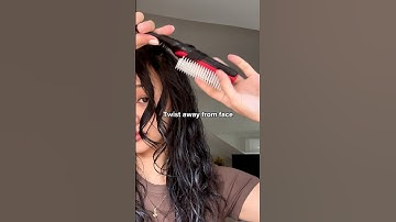 How to Brush Style Wavy Hair