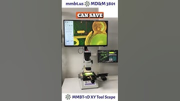 MMBT-1D XY Tool Scope: Crosshairs & Grid Tools in Action #microscope #medtech #crosshair #inspection