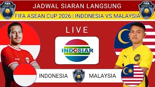 OFFICIALLY STARTED❗Here is the live broadcast schedule for the Indonesian national team vs Malays...