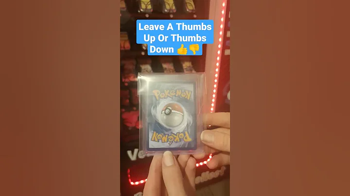 Rate It Or Hate It #shorts #pokemon #vendingmachine