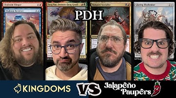 Pauper Commander with Kingdoms!