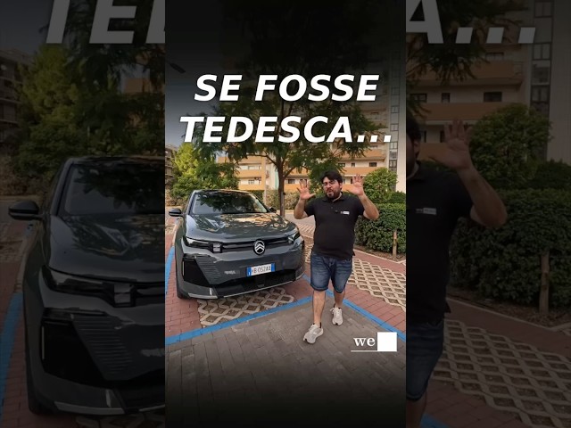 Se fosse tedesca costerebbe €70.000 | Citroen C5 Aircross #Shorts