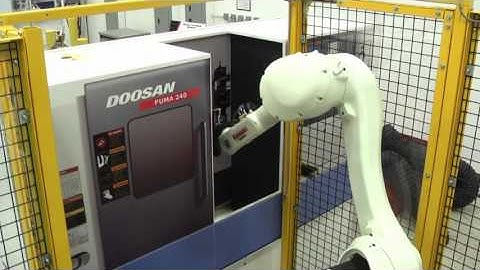 Material Handling & Machine Tending - Kawasaki RS020N robot