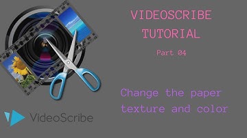 Videoscribe Tutorial | How to change the paper texture and color | TechWorldTut | Part 04