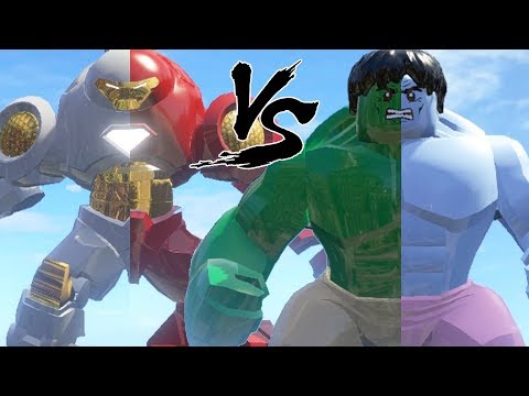 Hulkbuster Vs Hulkbuster Hulk Vs Grey Hulk Lego Marvel Super Heroes Games Youtube - videos matching hulkbusteriron man testingroblox revolvy