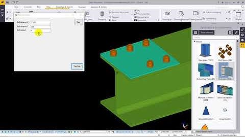 Tekla Open API deleted bolts.