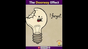 The Real Reason You Forget Why You Entered a Room | Doorway Effect | #science #brainhealth #foryou