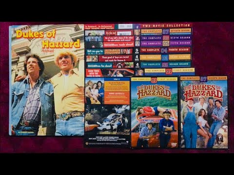 DUKES of HAZZARD DVD Box Sets & 1979 Annual “Unboxing” Overview/Review