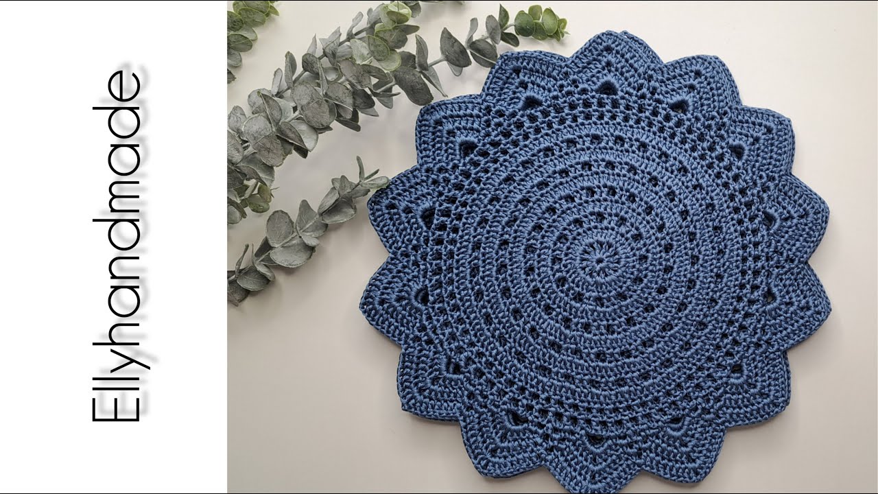 Tischset häkeln/ Platzset häkeln/ einfach und schnell