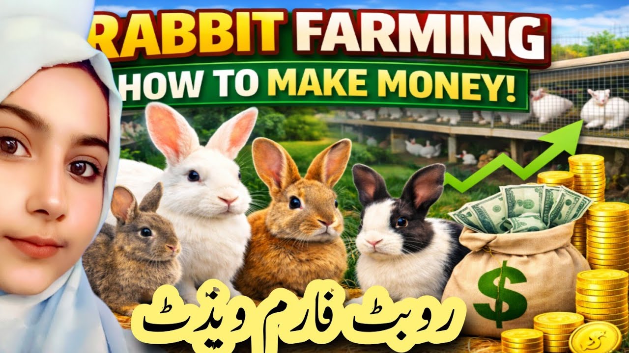 Money For Rabbit Rabbit Farming Visit | How to Make Money from Rabbits | Rabbit Farm ...