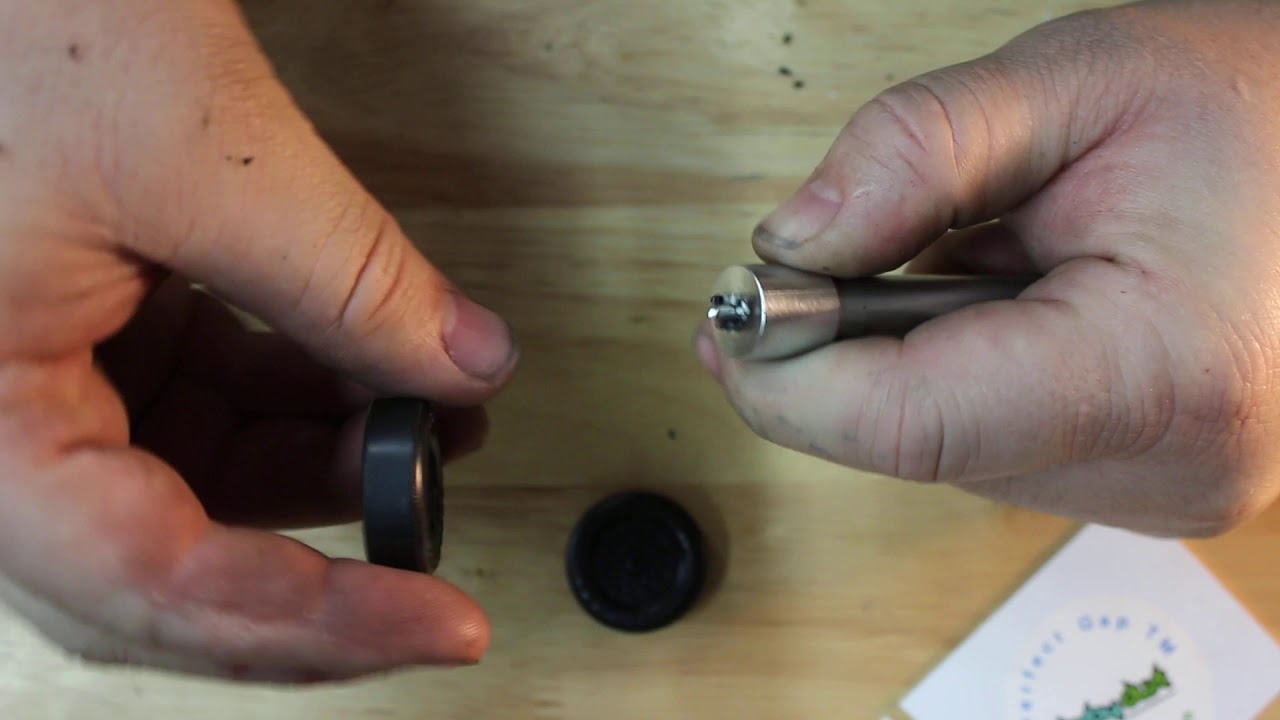 How to cone pinewood derby hubs without a lathe YouTube