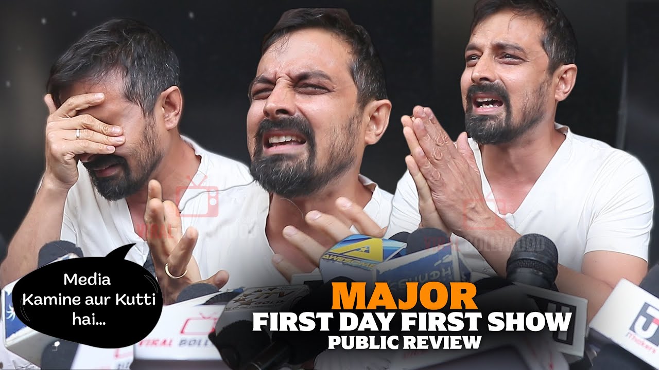 MAJOR Movie | Public Honest Review | First Day First Show | Media Exp0sed Public CRYING 😭😭