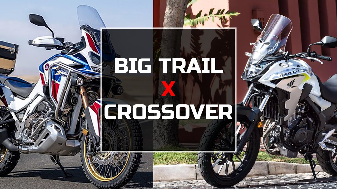 Las trail más asfálticas: qué es una moto Crossover