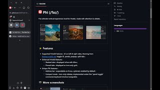 A full vertical UI for Vivaldi just like in Arc & Zen browsers