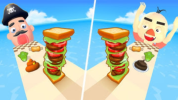 Stacky Ice Cream Runner | Noodle Run - All Level Gameplay Android,iOS - NEW BIG APK UPDATE