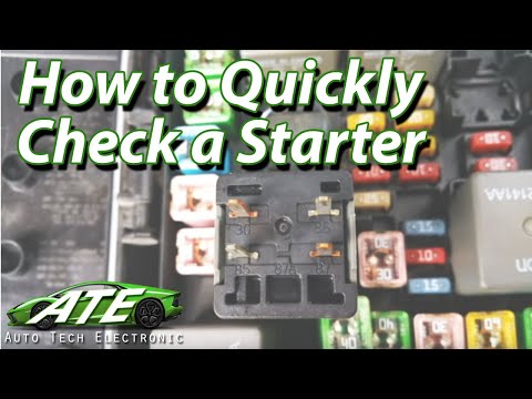 How to quickly test Starter Dodge Chrysler Jeep Ram VW ... fuse box on jeep commander 