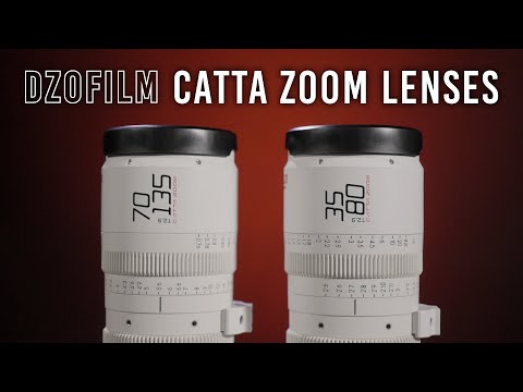 DZOFilm CATTA Cine Zoom Lenses: Affordable Options for Aspiring Filmmakers! | First Look