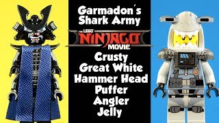 Lego Ninjago Movie Garmadon's Shark Army Unofficial LEGO Minifigures
