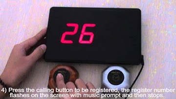 SINGCALL wireless call bell pagering system,service calling system.SC-R10 APE560