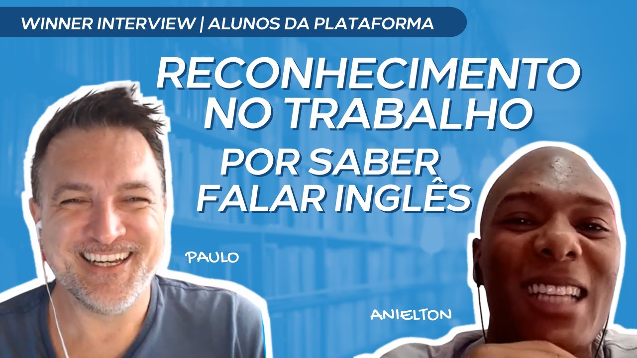 ELE GANHOU RECONHECIMENTO NO TRABALHO POR SABER FALAR INGLÊS!