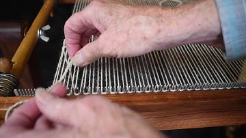 Warping a Cactus Flower Table Loom