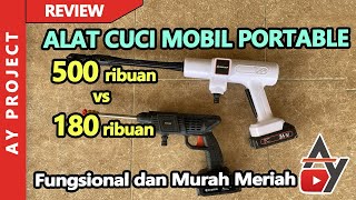 Review Alat Cuci Mobil Portable Jetwasher Murah Meriah