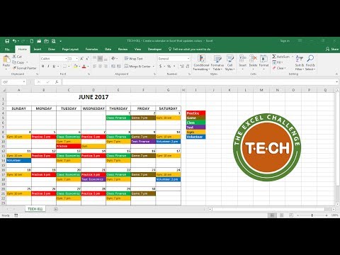 tech-011---create-a-calendar-in-excel-that-automatically-updates-colors-by-event-category