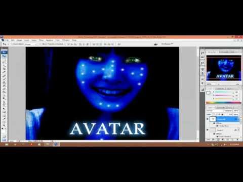 Tutorial Photoshop Efek Avatar