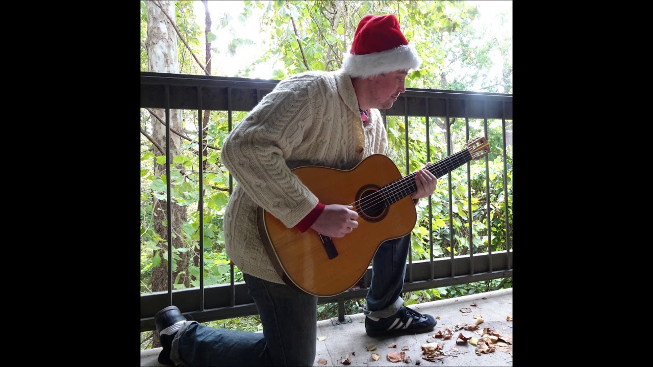 Away In A Manger (Classical Baritone guitar tuned AEADEA)