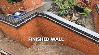 Bricklaying  The Great Wall of Wigan Finished