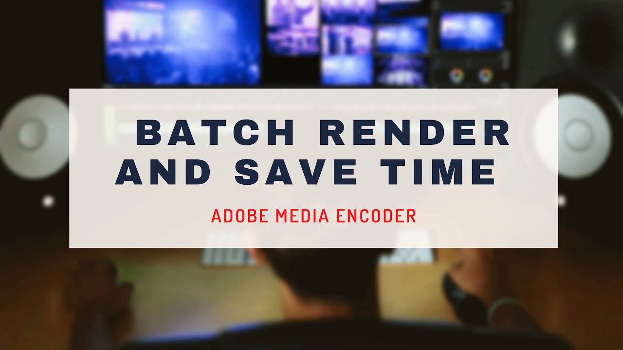 Batch Render Nested Clips with Adobe Media Encoder - YouTube