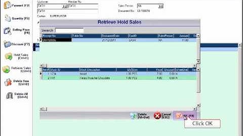 Smart POS Retrieve Sale Tutorial