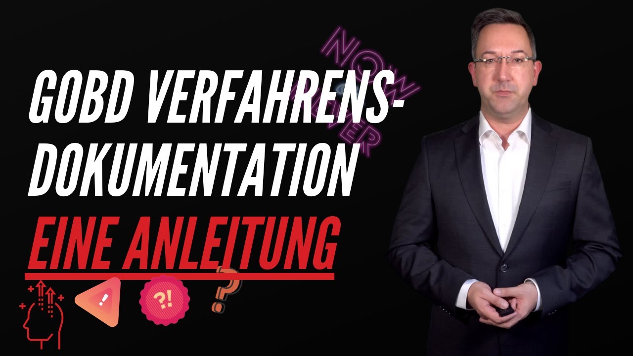 Update GoBD Verfahrensdokumentation | Eine kurze Anleitung