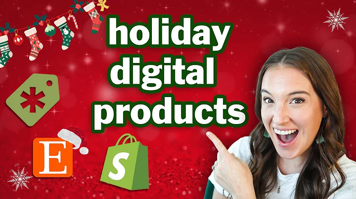 Boost Your Holiday Sales with 7 Easy Etsy Digital Products!