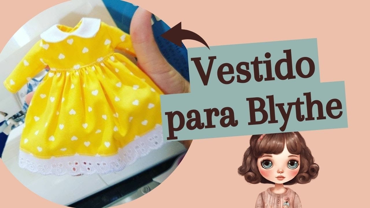 VESTIDO PARA BONECAS - DIY - Risoleta 