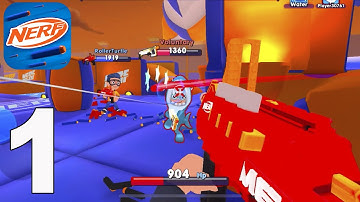 NERF: Superblast - Gameplay Walkthrough Part 1🔥(iOS,Android)