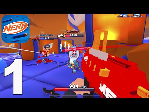 NERF: Superblast - Gameplay Walkthrough Part 1?(iOS,Android)