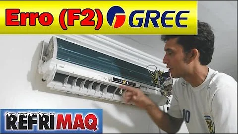 O que significa TEMP no ar condicionado Gree?
