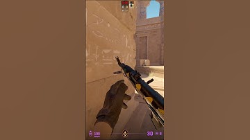 Self Pop Flash For Defens B On Anubis #cs2 #shorts