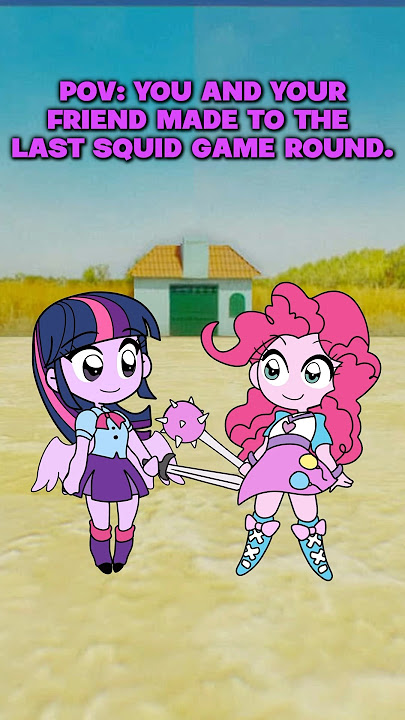 MLP: Twilight Versus Pinkie Squid Game #2danimation #shorts #mlp