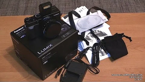 Panasonic DMC-LX100 #00: Unboxing & initial setup
