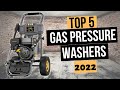 TOP 5 Best Gas Pressure Washers [2022]